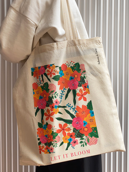 Tote Bag · Let it bloom